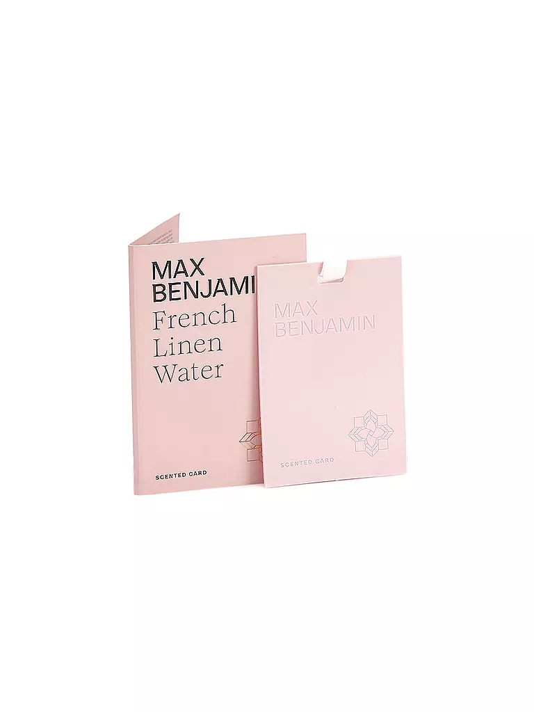 MAX BENJAMIN | Tarjeta perfumada CLASSIC COLLECTION French Linen | Rosa