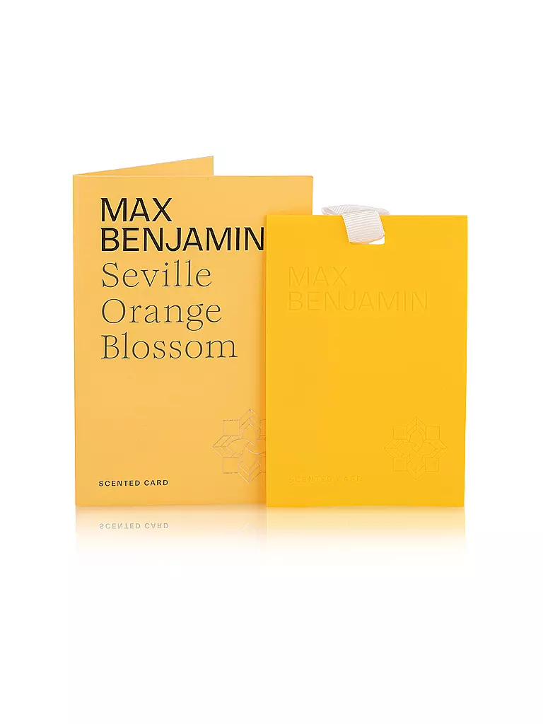 MAX BENJAMIN | Tarjeta perfumada CLASSIC COLLECTION Orange Blossom | Naranja