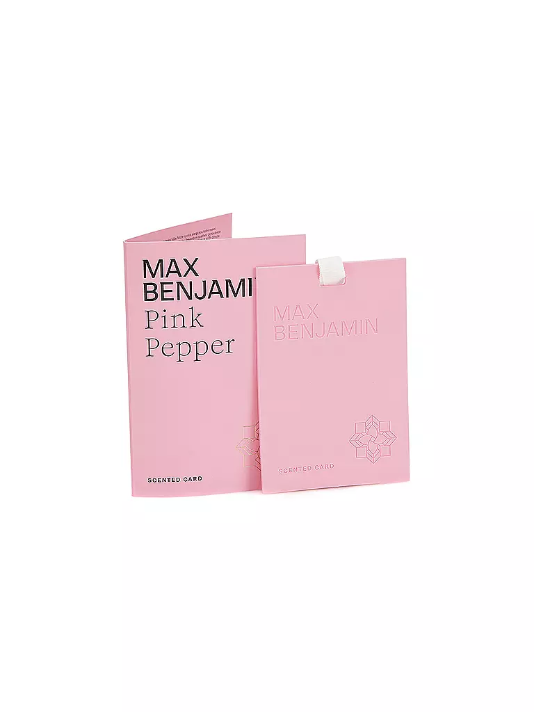 MAX BENJAMIN | Tarjeta perfumada CLASSIC COLLECTION Pink Pepper | Fucsia