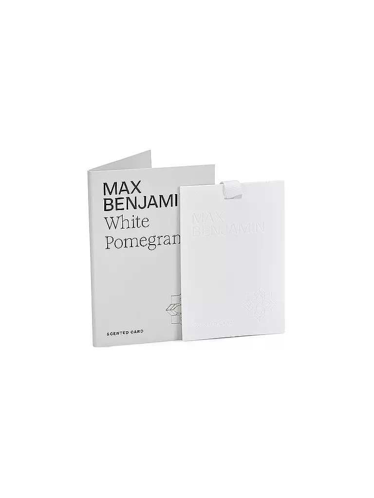MAX BENJAMIN | Tarjeta perfumada CLASSIC COLLECTION White Pomegranate | Blanco