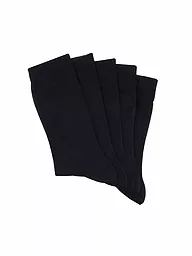 MAX CALVIN | Calcetines, paquete de 5, negro | Azul oscuro