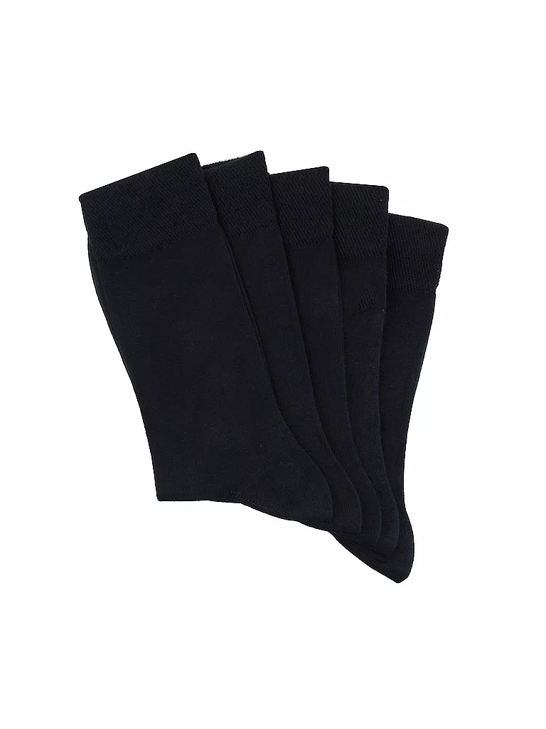 MAX CALVIN | Calcetines, paquete de 5, azul oscuro | Azul oscuro