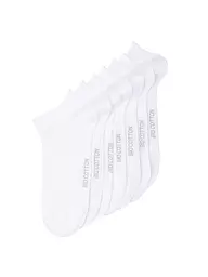 MAX CALVIN | Calcetines deportivos paquete de 7 negro | Blanco