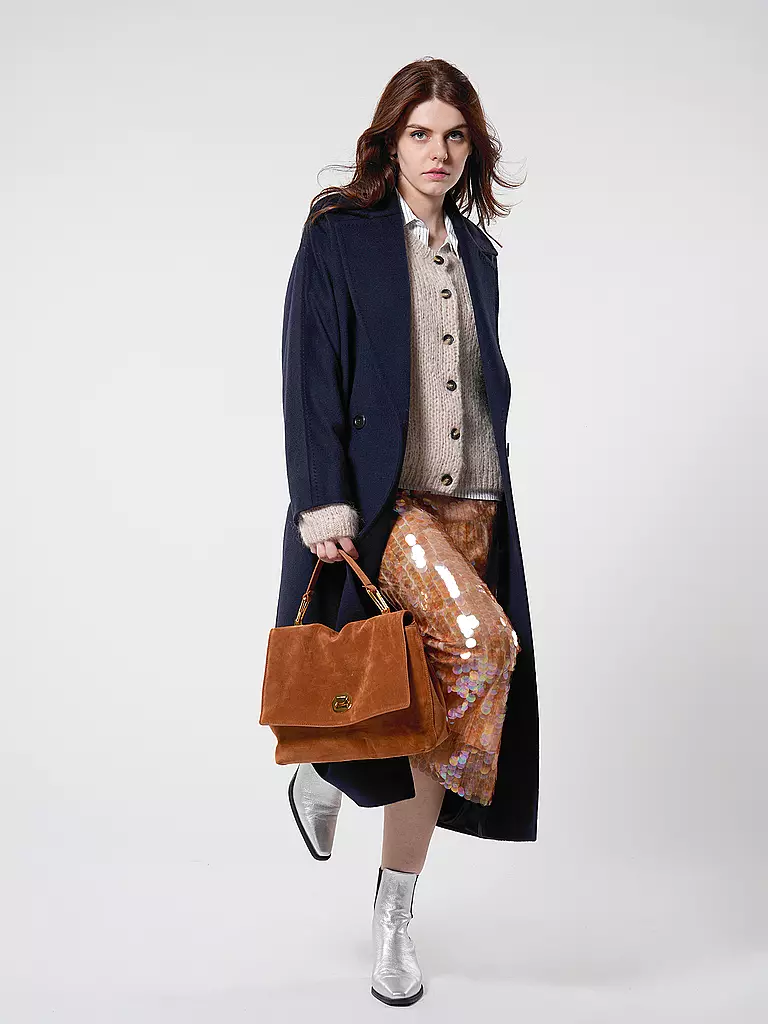 MAX MARA STUDIO | Abrigo de lana ERIC | Azul oscuro