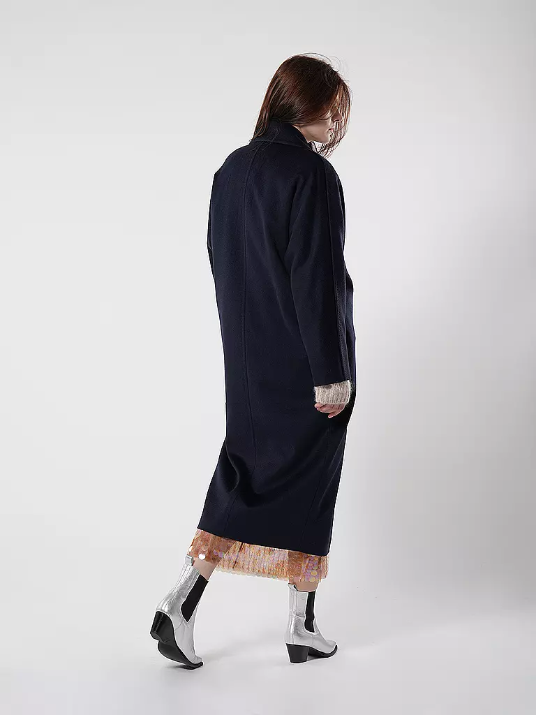 MAX MARA STUDIO | Abrigo de lana ERIC | Azul oscuro