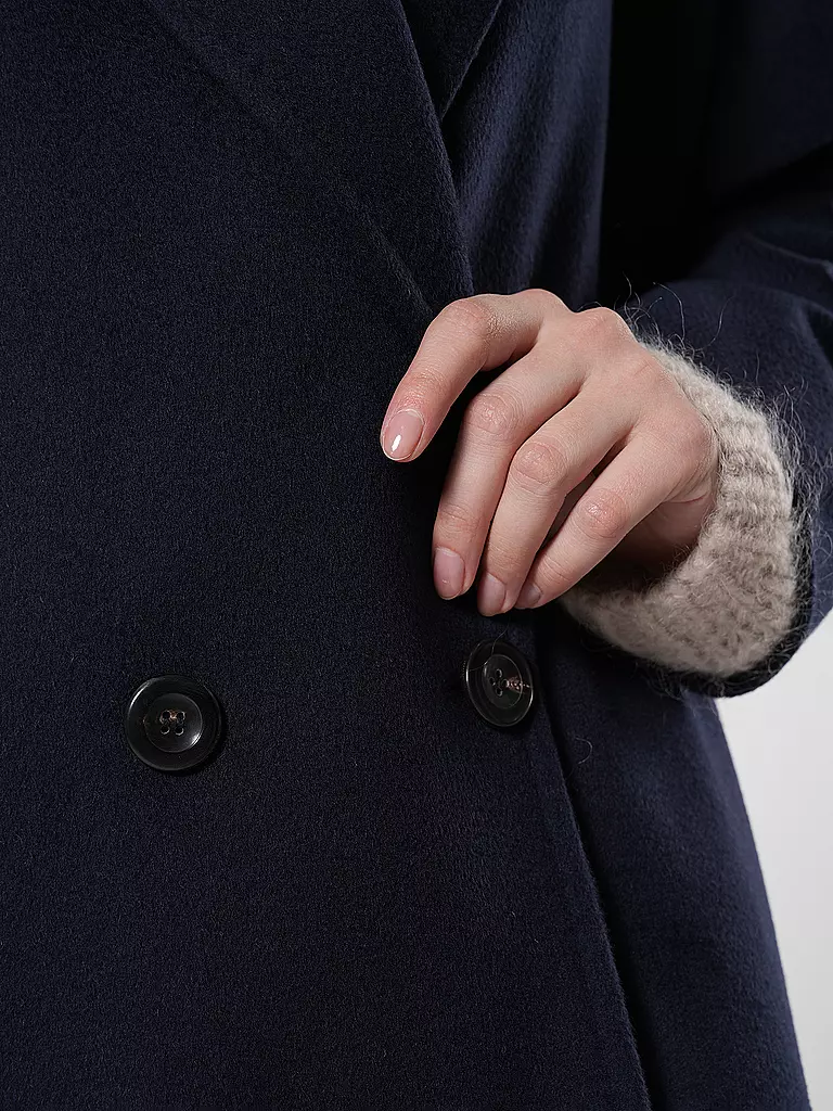 MAX MARA STUDIO | Abrigo de lana ERIC | Azul oscuro