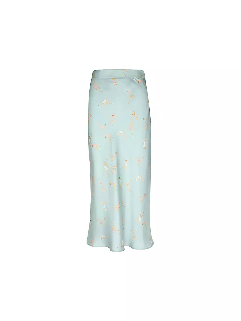 MAX MARA STUDIO | Falda de seda CAVALLO | Azul