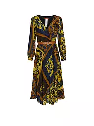 MAX MARA STUDIO | Seidenkleid in Wickeloptik NIRVANA  | Azul
