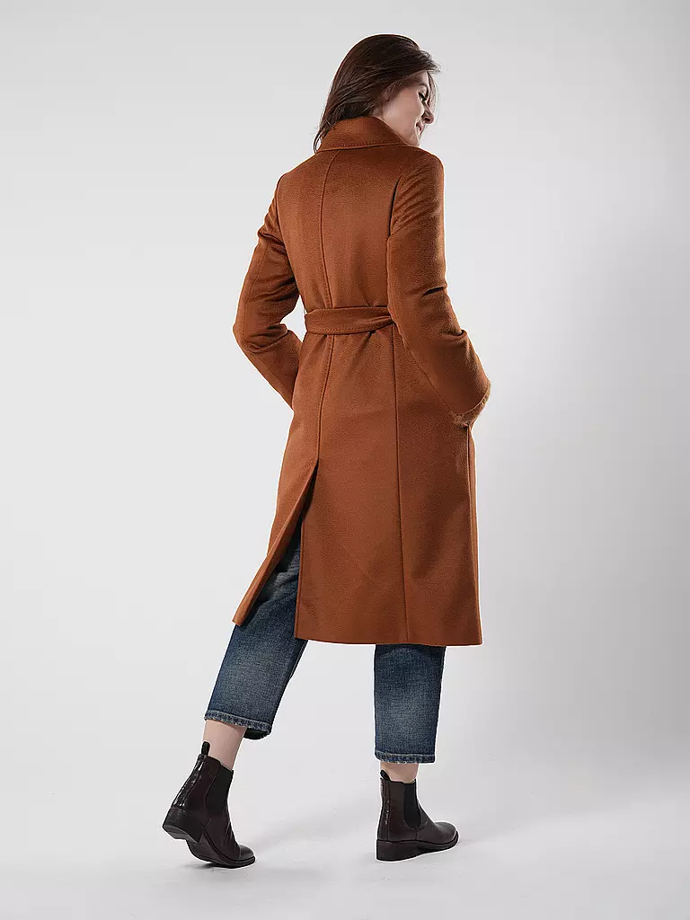 MAX MARA STUDIO | Wollmantel BCOLLAG | Marrón