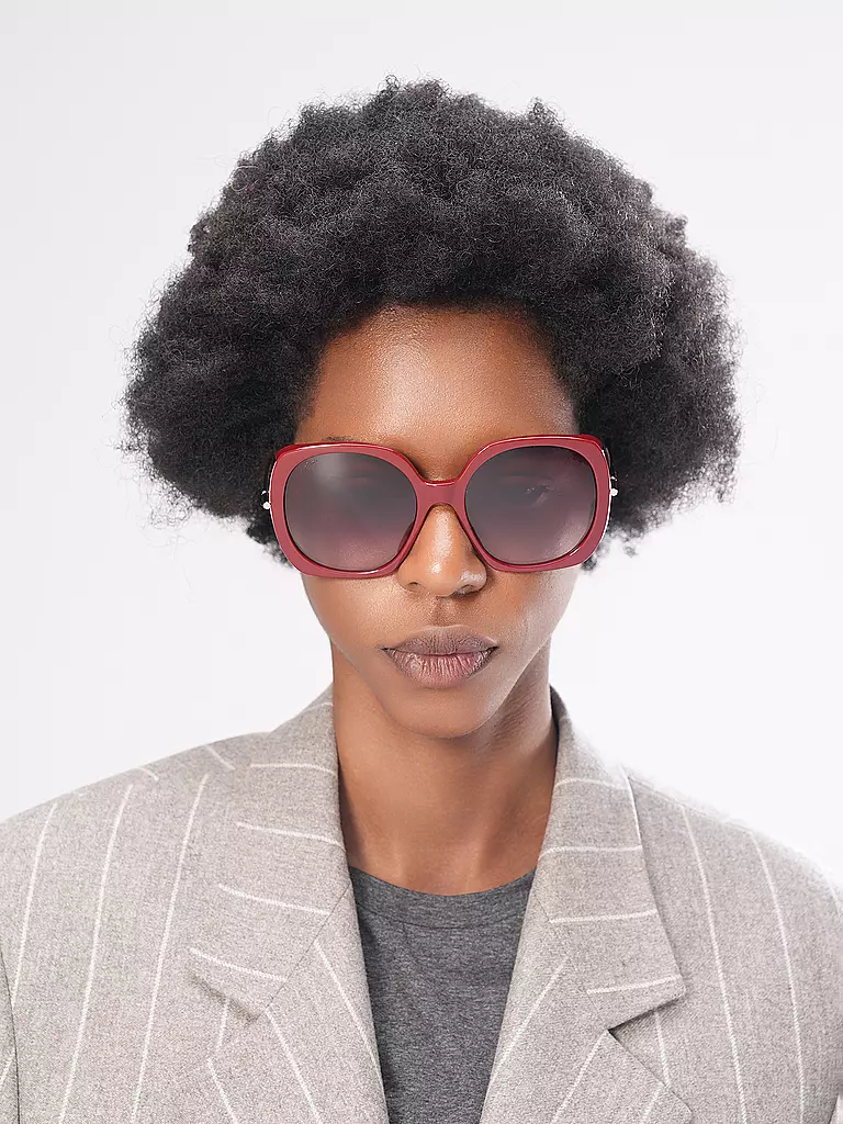 MAX MARA | Gafas de sol MM0079/58 | Rojo oscuro