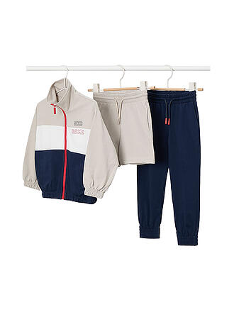 MAYORAL | Conjunto de niño 3 piezas chaqueta, pantalón de chándal y shorts