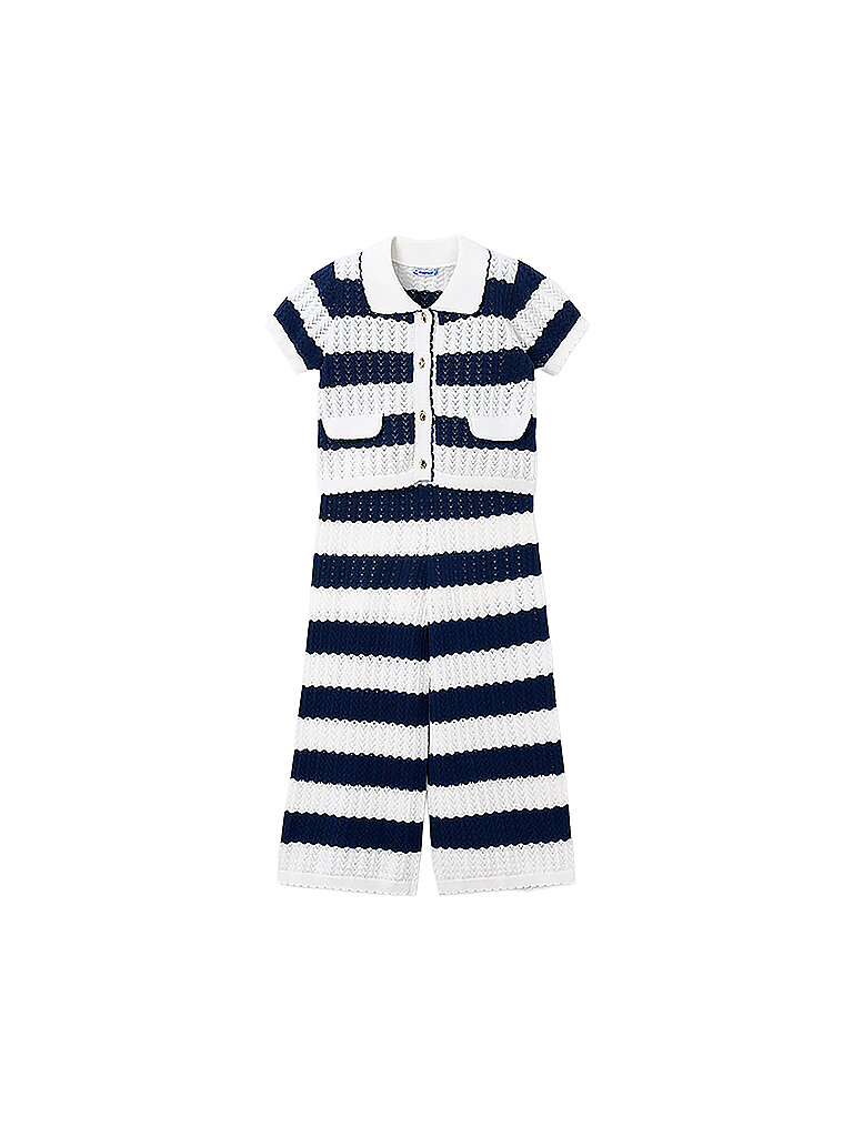 Mayoral Conjunto de niña de 2 piezas, cárdigan y pantalón azul oscuro