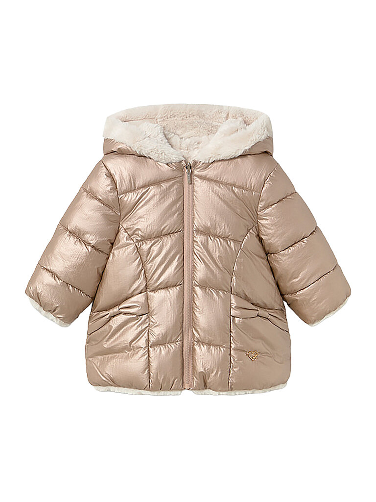 Mayoral Chaqueta reversible para bebé cobre