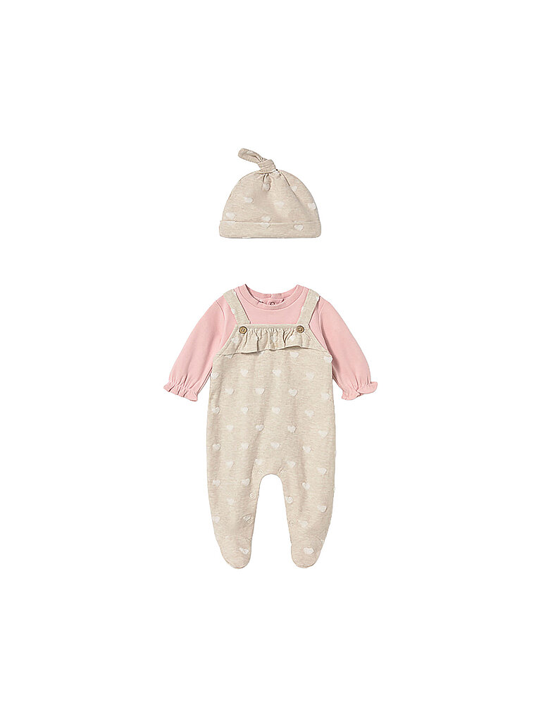 Mayoral Conjunto de bebé 2 pzs. Pelele con gorro rosa