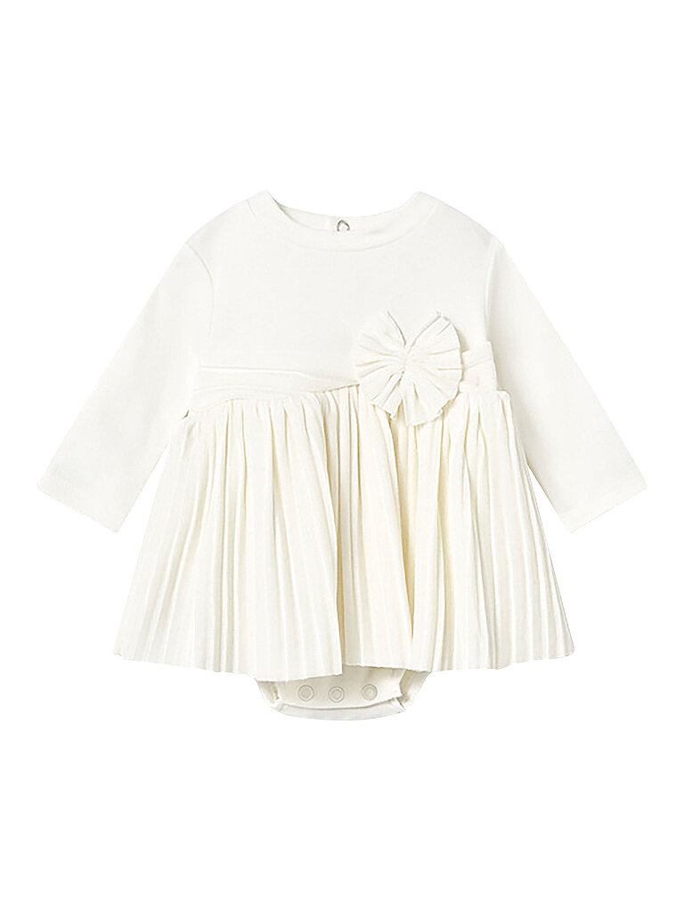 Mayoral Vestido de bebé niña crema