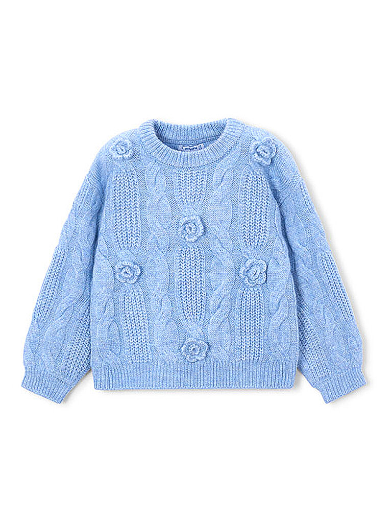 Mayoral Jersey para niña azul claro