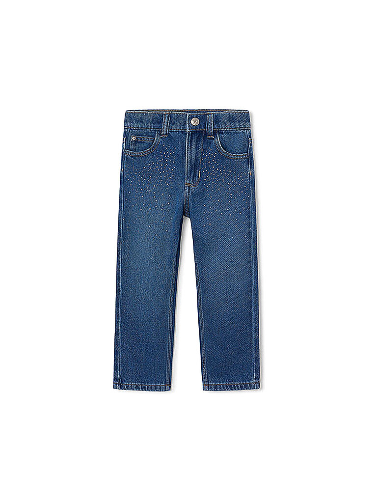 Mayoral Jeans Wide Fit para niña azul