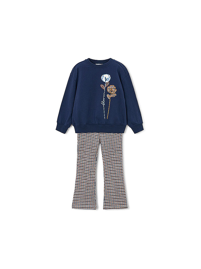 Mayoral Set de 2 piezas para niña: jersey y leggings azul oscuro