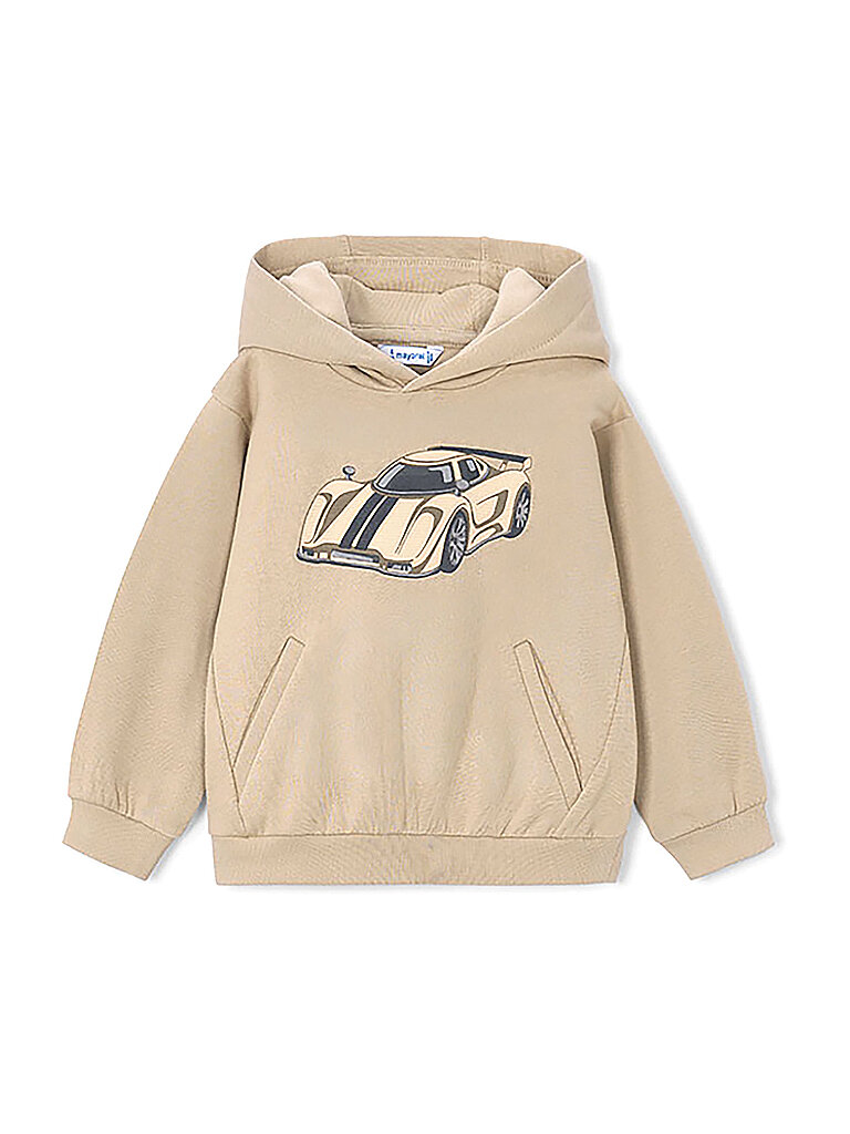 Mayoral Sudadera con capucha para niño - Hoodie beige