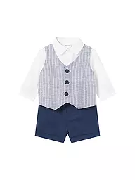 MAYORAL | Baby Set 2-teilig Hemd, Gilet und Hose | Azul oscuro