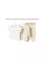 MAYORAL | Baby Set 3-teilig T-Shirt, Sweatjacke und Hose | Crema