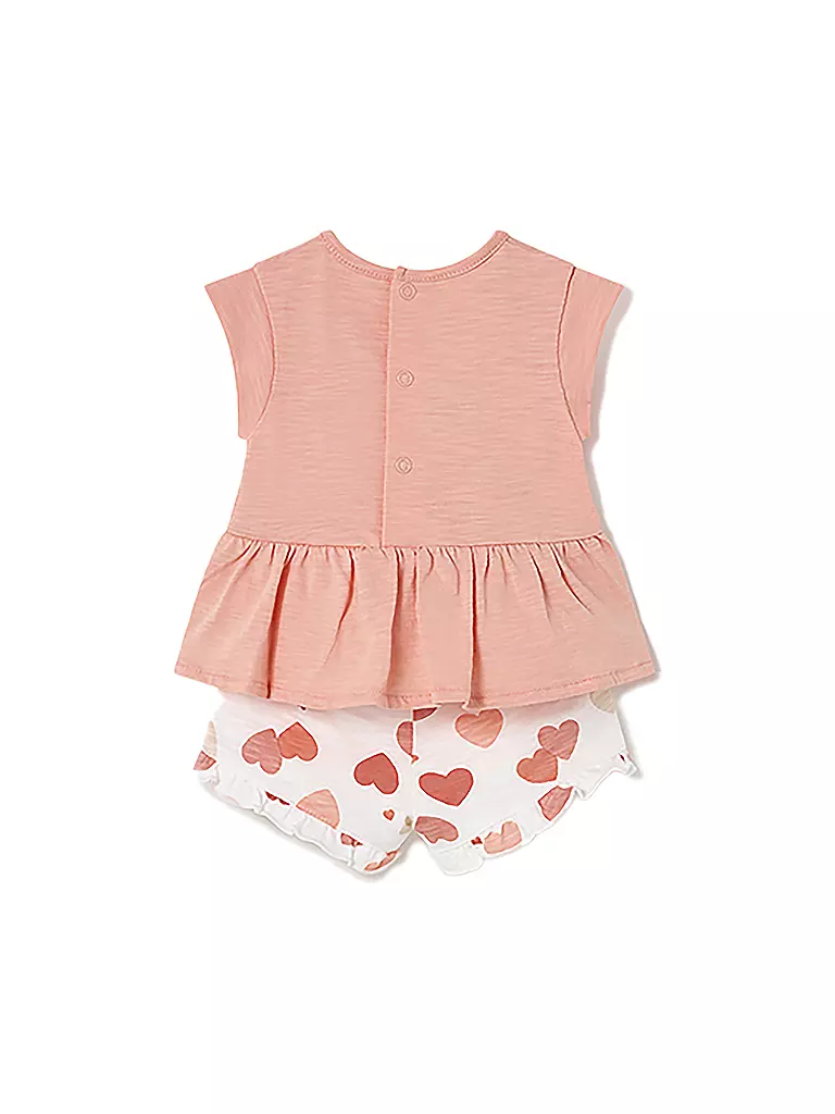 MAYORAL | Baby Set 4-teilig T-Shirt und Shorts  | Naranja