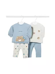 MAYORAL | Baby Set 2 Shirts, 2 Hosen 4-teilig  | Azul claro