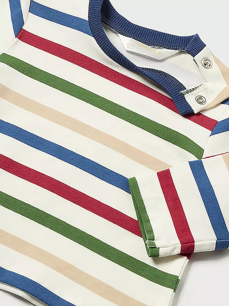 MAYORAL | Baby Set Langarmshirt, Latzhose 2-teilig  | Azul