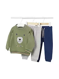 MAYORAL | Baby Set Sweater, Jogginghose 3-teilig  | Verde