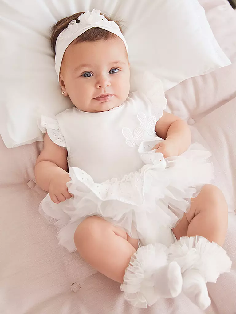 MAYORAL | Baby Strampler | Blanco