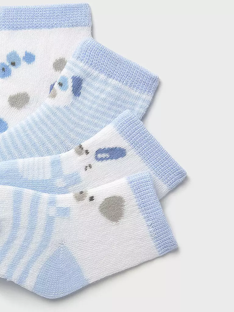 MAYORAL | Calcetines de bebé, paquete de 4, azul claro | 