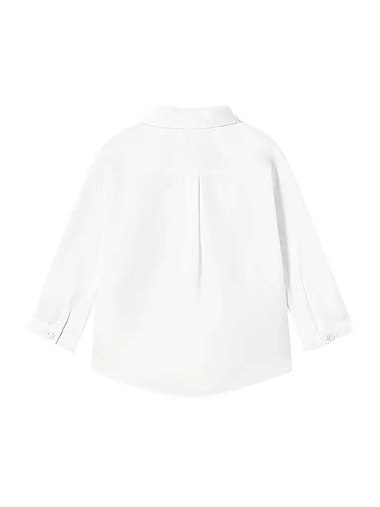 MAYORAL | Camisa de bebé con pajarita | Crema