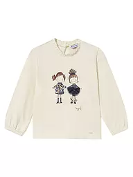 MAYORAL | Camiseta de manga larga para bebé niña | Crema