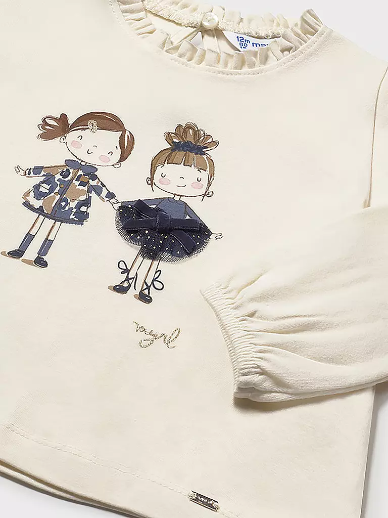MAYORAL | Camiseta de manga larga para bebé niña | 