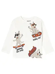 MAYORAL | Camiseta de manga larga para bebé | Blanco