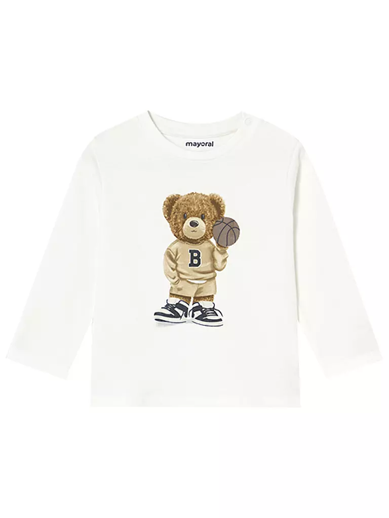 MAYORAL | Camiseta de manga larga para bebé | weiss