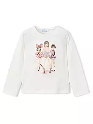 MAYORAL | Camiseta de manga larga para niña | Crema
