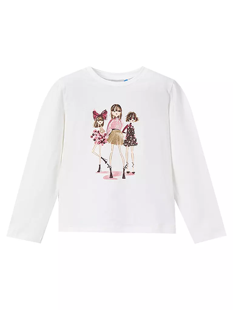 MAYORAL | Camiseta de manga larga para niña | weiss