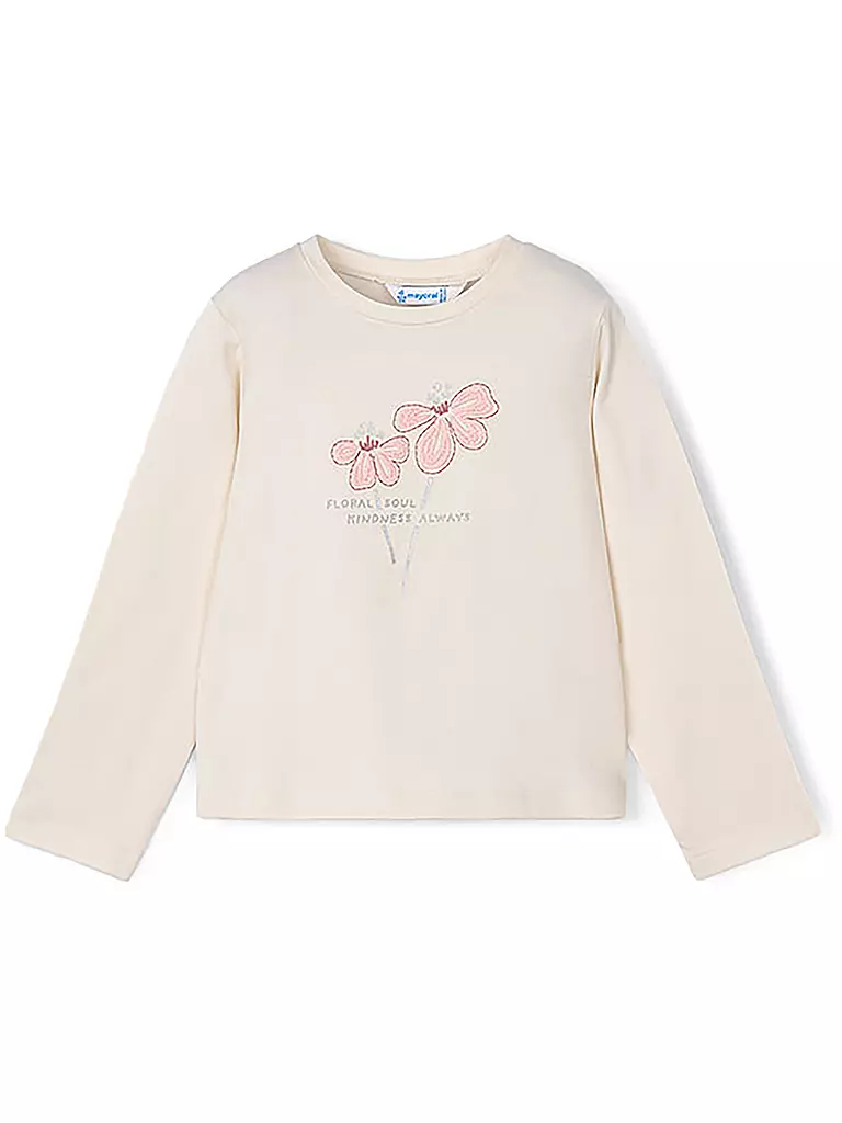 MAYORAL | Camiseta de manga larga para niña | Blanco