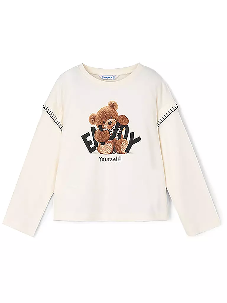MAYORAL | Camiseta de manga larga para niña | weiss
