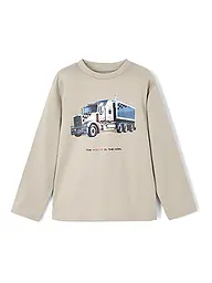 MAYORAL | Camiseta de manga larga para niño | Beige