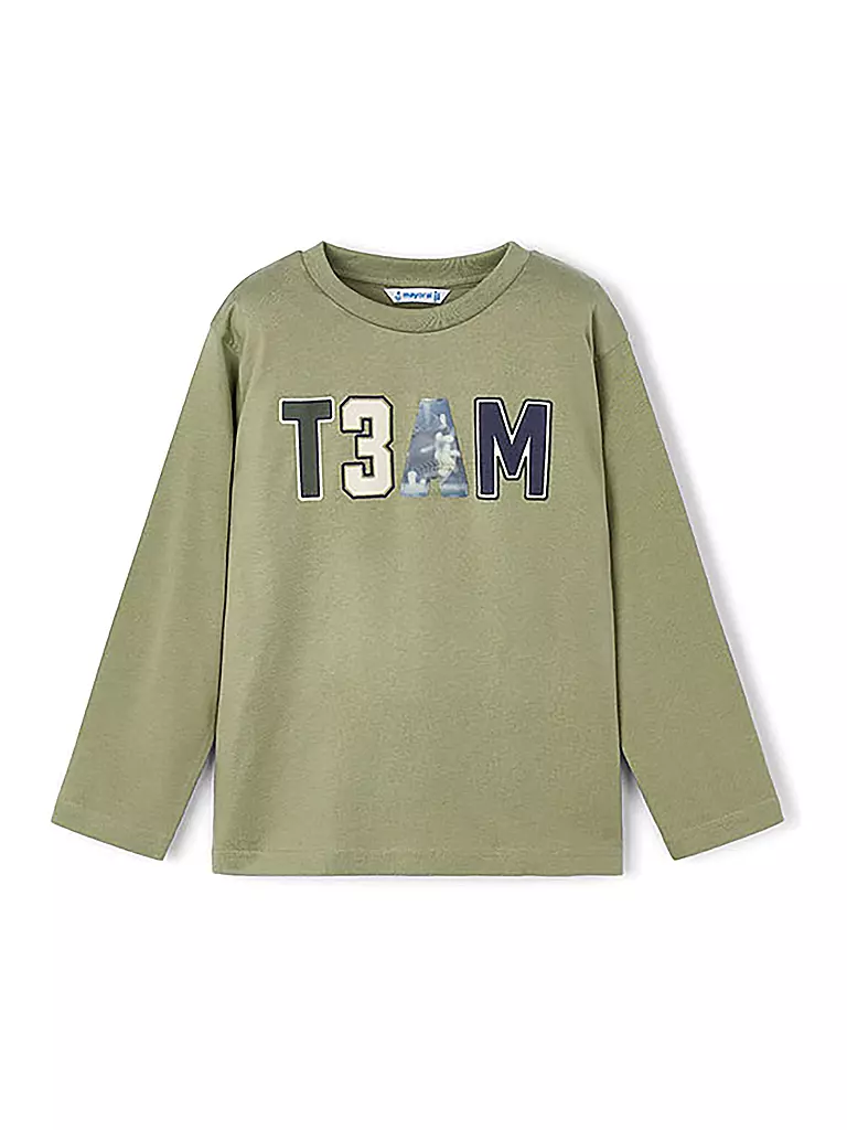 MAYORAL | Camiseta de manga larga para niño | grün