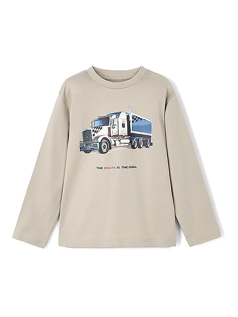 MAYORAL | Camiseta de manga larga para niño | beige