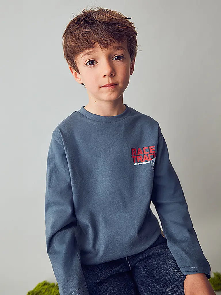 MAYORAL | Camiseta de manga larga para niño | blau