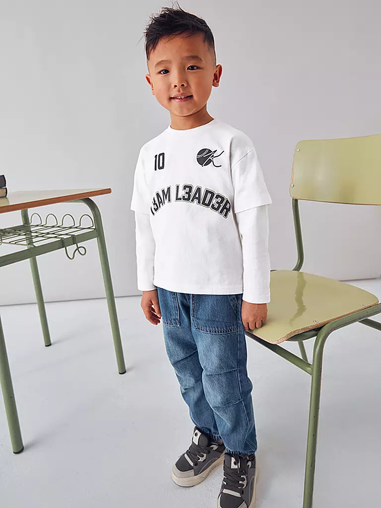 MAYORAL | Camiseta de manga larga para niño | Blanco