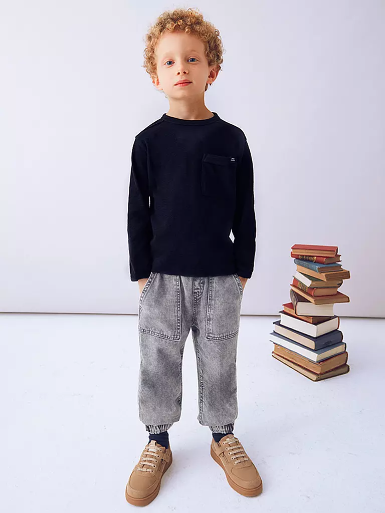 MAYORAL | Camiseta de manga larga para niño | dunkelblau