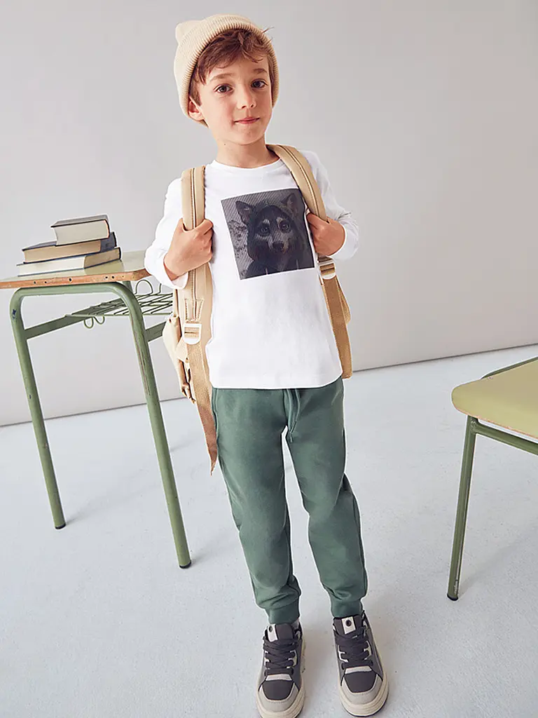 MAYORAL | Camiseta de manga larga para niño | Blanco