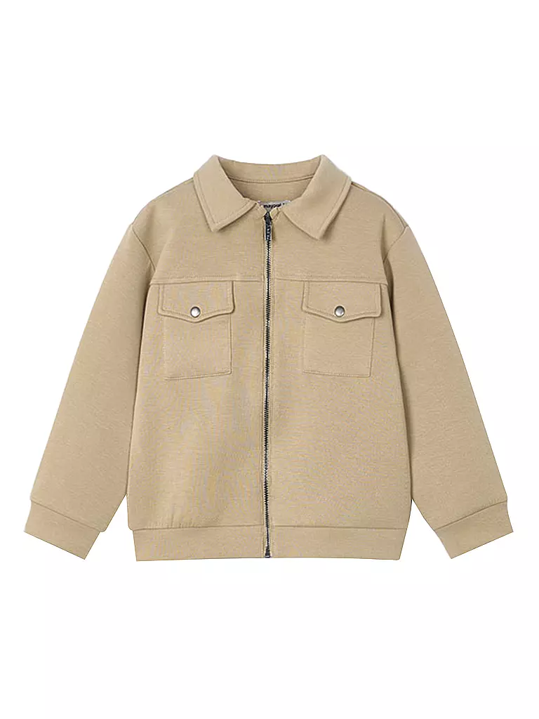 MAYORAL | Cazadora de felpa para niño | Beige