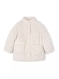 MAYORAL | Chaqueta de niña con aspecto de piel | Crema