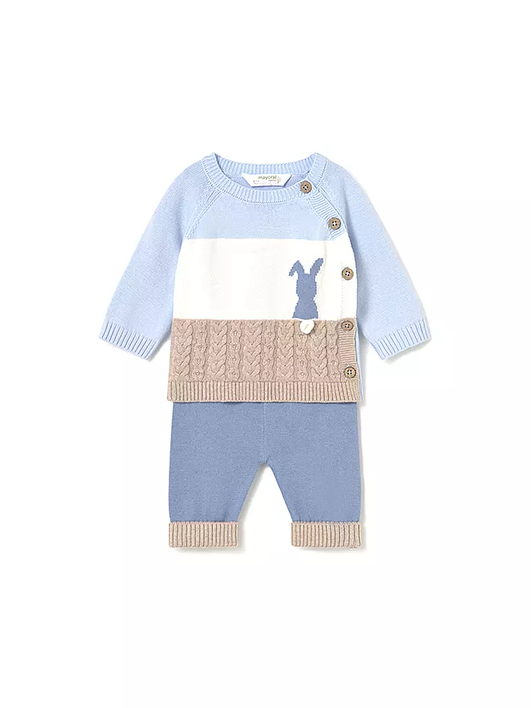 MAYORAL | Conjunto de 2 piezas para bebé niño, jersey y pantalón | Azul